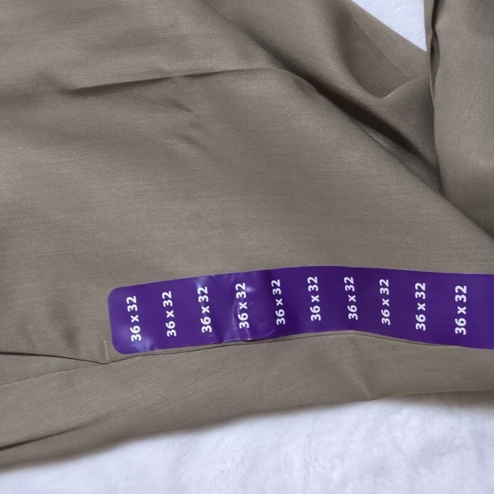 Kenneth Cole Reaction Men's Tan Slim Fit Pants - Picture 4 of 4